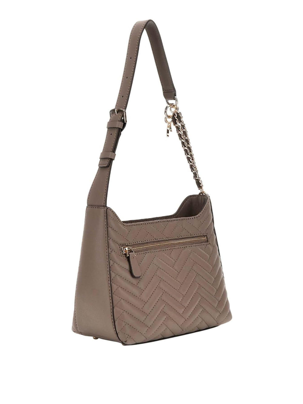 GUESS Borsa a Spalla Trapuntata Donna - modello HWQG9508180 Beige