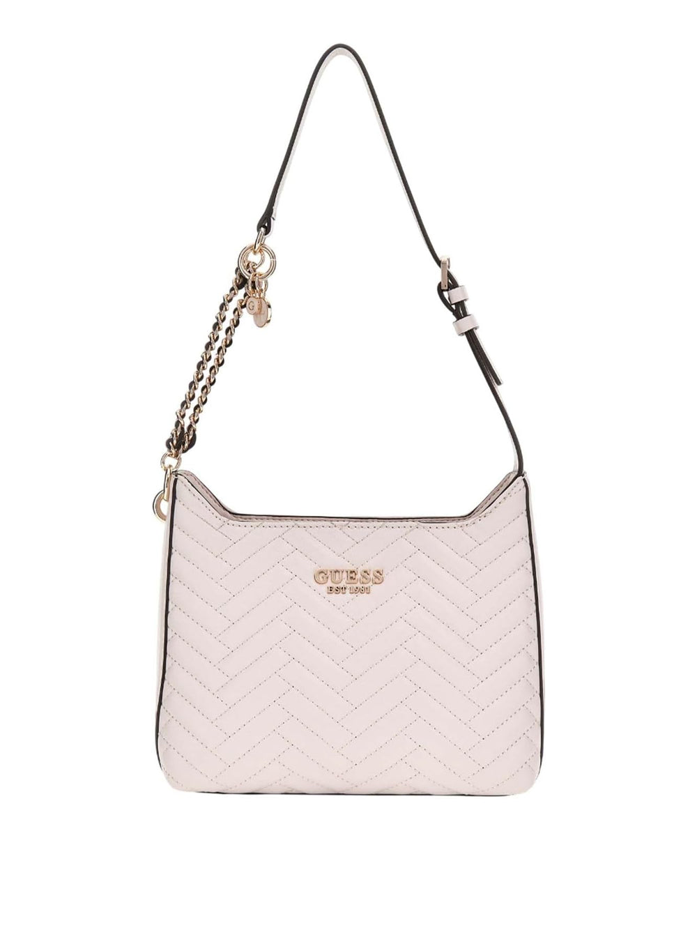 GUESS Borsa a Spalla Trapuntata Donna - modello HWQG9508180 Bianco
