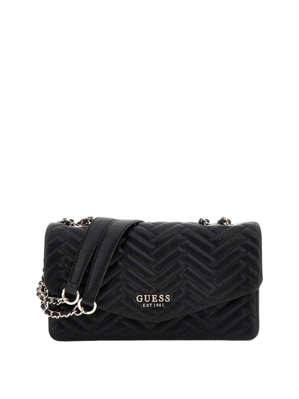 GUESS Borsa a Tracolla Trapuntata Donna - modello HWQG9508210 Nero