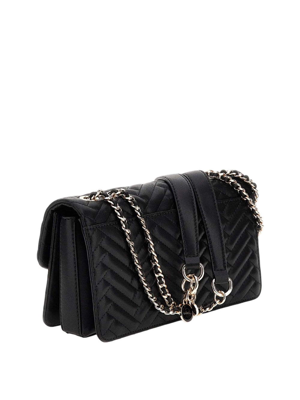 GUESS Borsa a Tracolla Trapuntata Donna - modello HWQG9508210 Nero