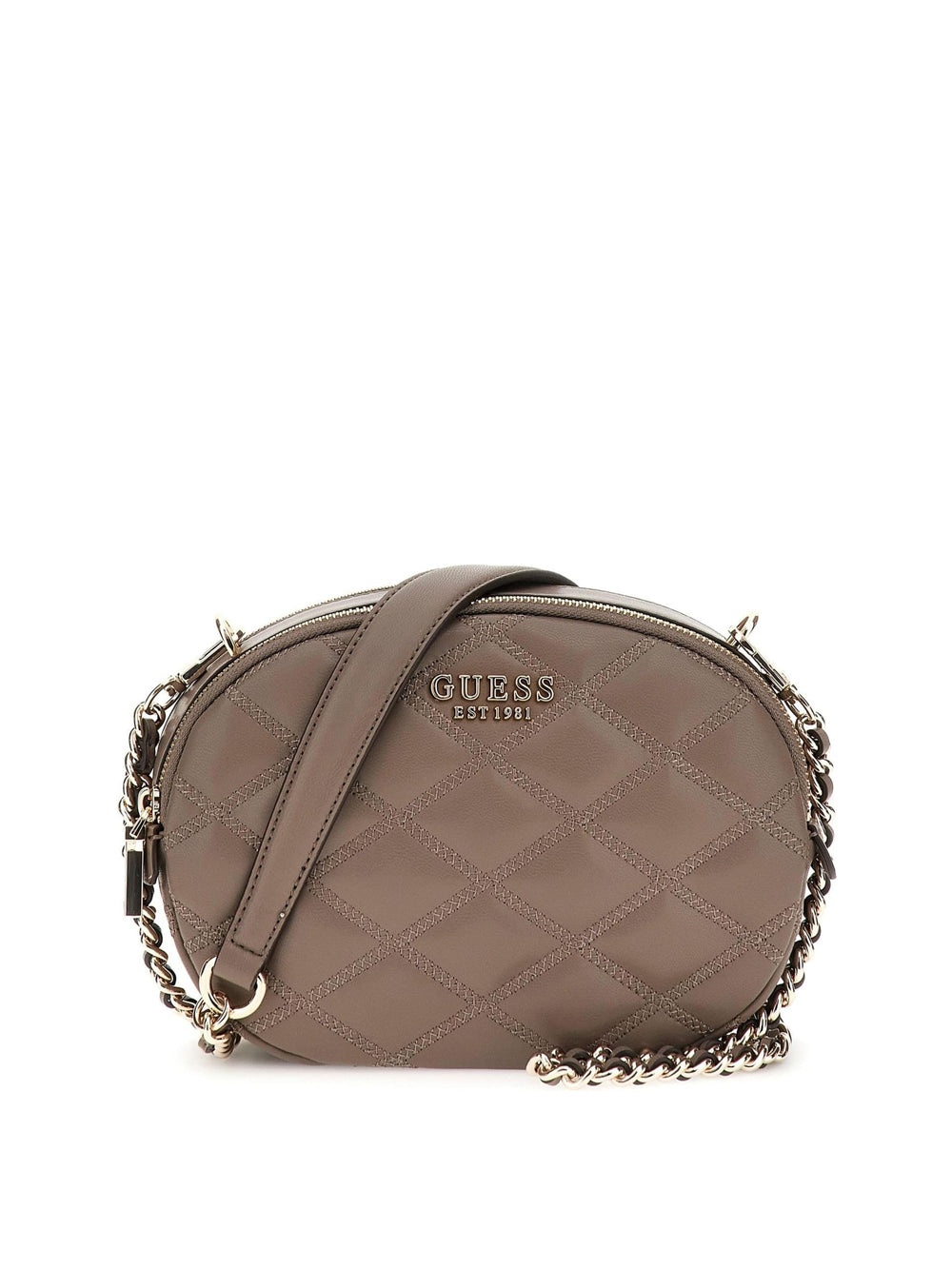 GUESS Borsa a Tracolla Trapuntata Donna - modello HWQG9632120 Beige