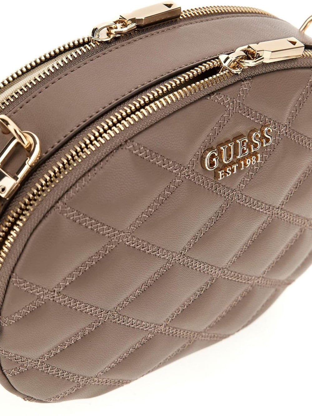 GUESS Borsa a Tracolla Trapuntata Donna - modello HWQG9632120 Beige
