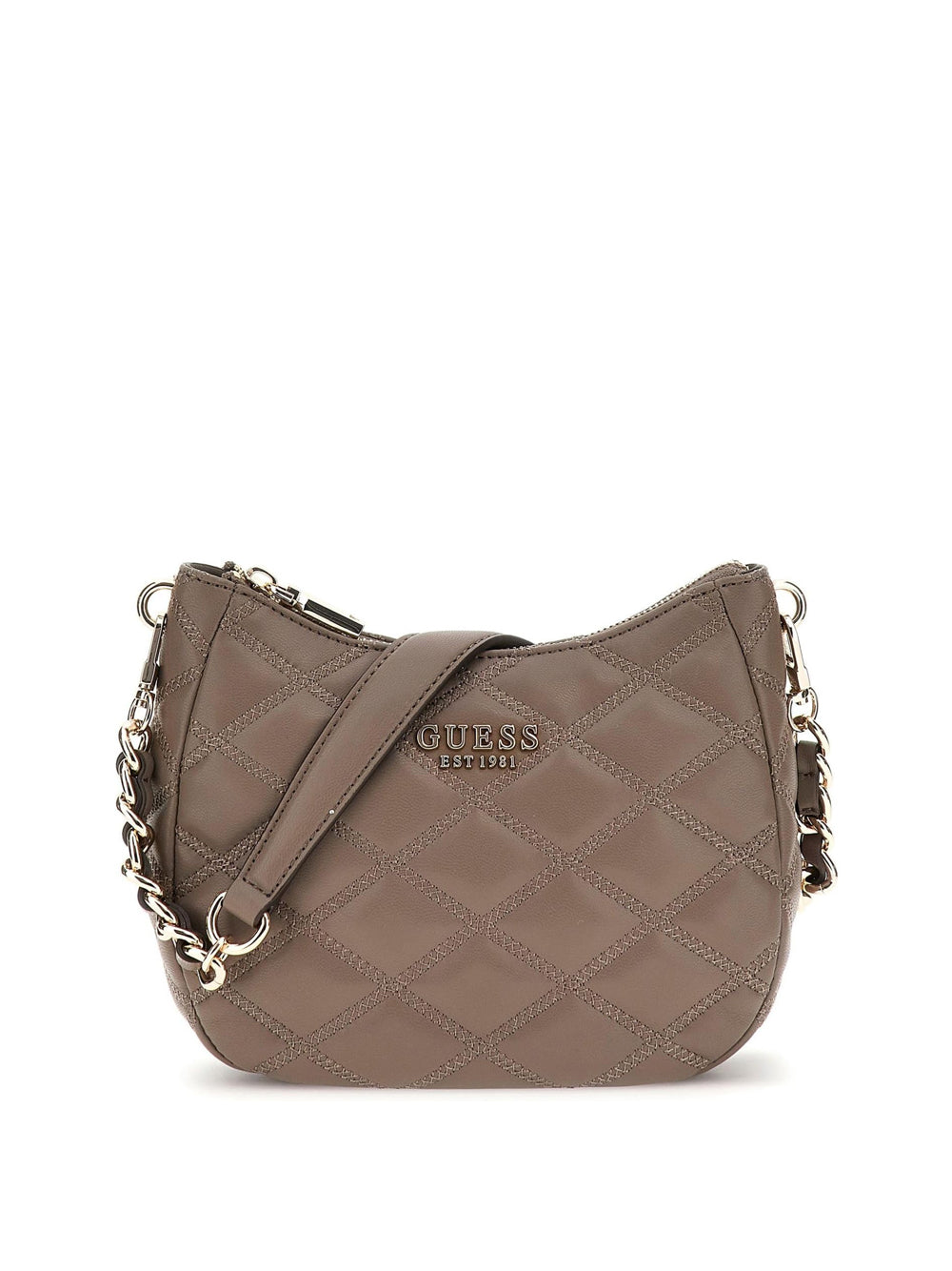 GUESS Borsa a Spalla Trapuntata Donna - modello HWQG9632170 Beige