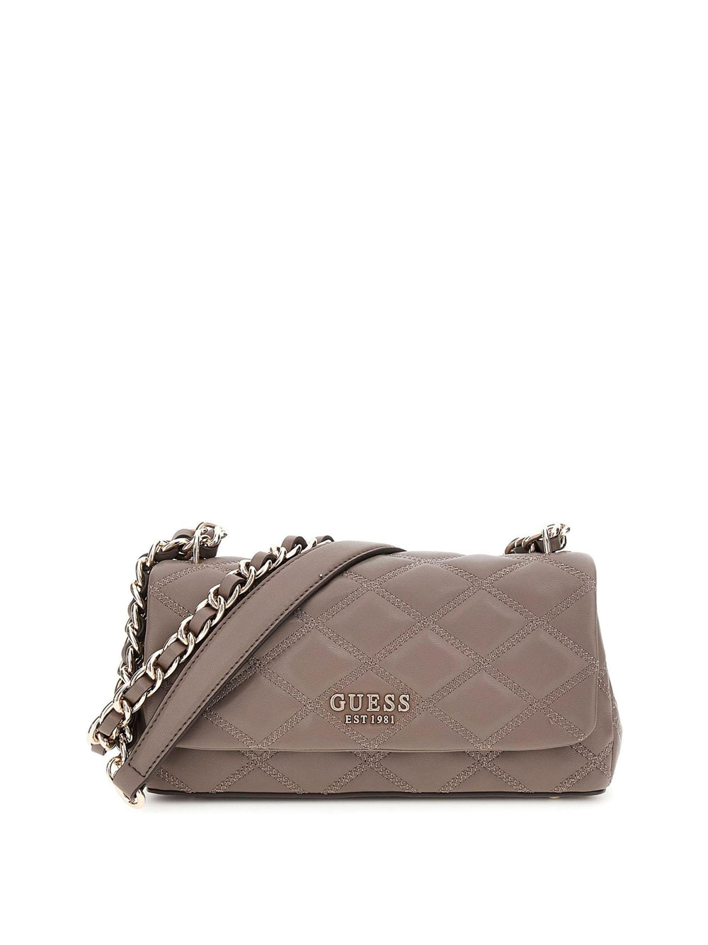 GUESS Borsa a Spalla Trapuntata Donna - modello HWQG9632210 Beige