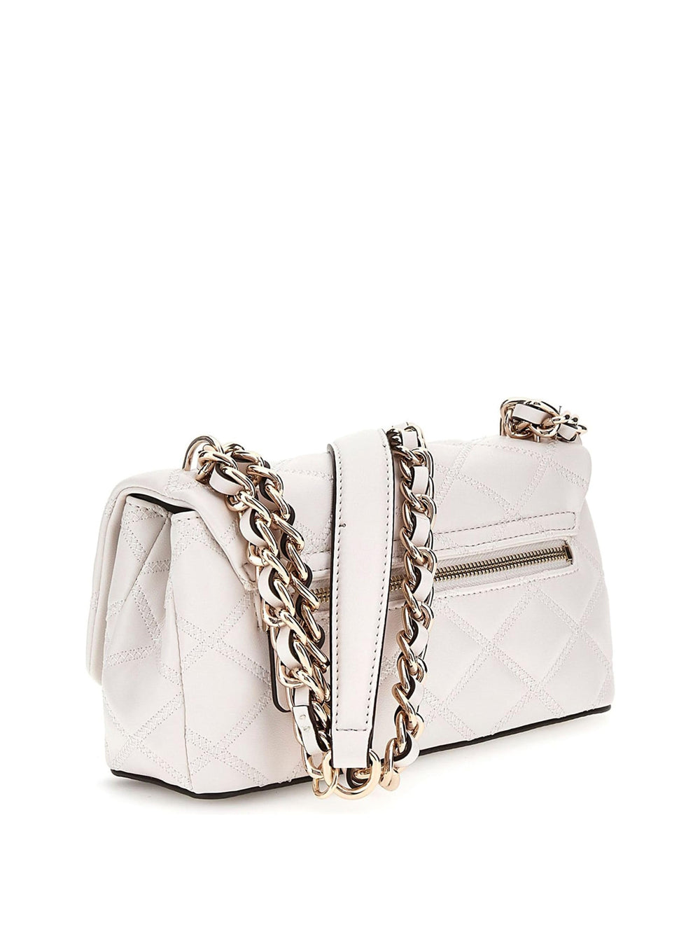 GUESS Borsa a Spalla Trapuntata Donna - modello HWQG9632210 Bianco