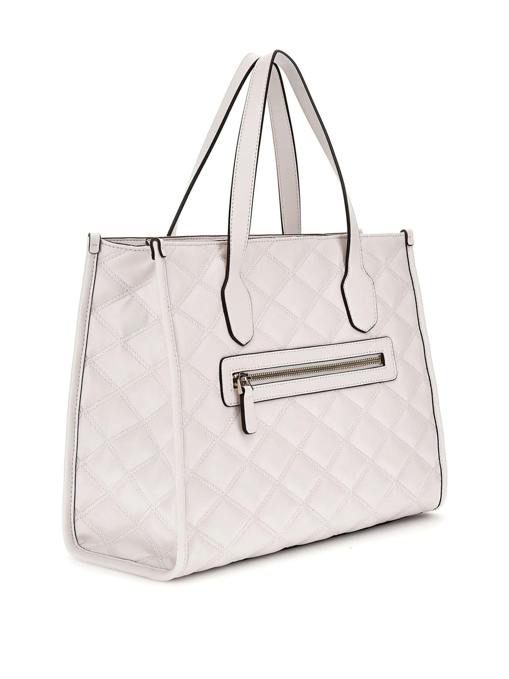 GUESS Borsa a Spalla Trapuntata Donna - modello HWQG9632220 Bianco