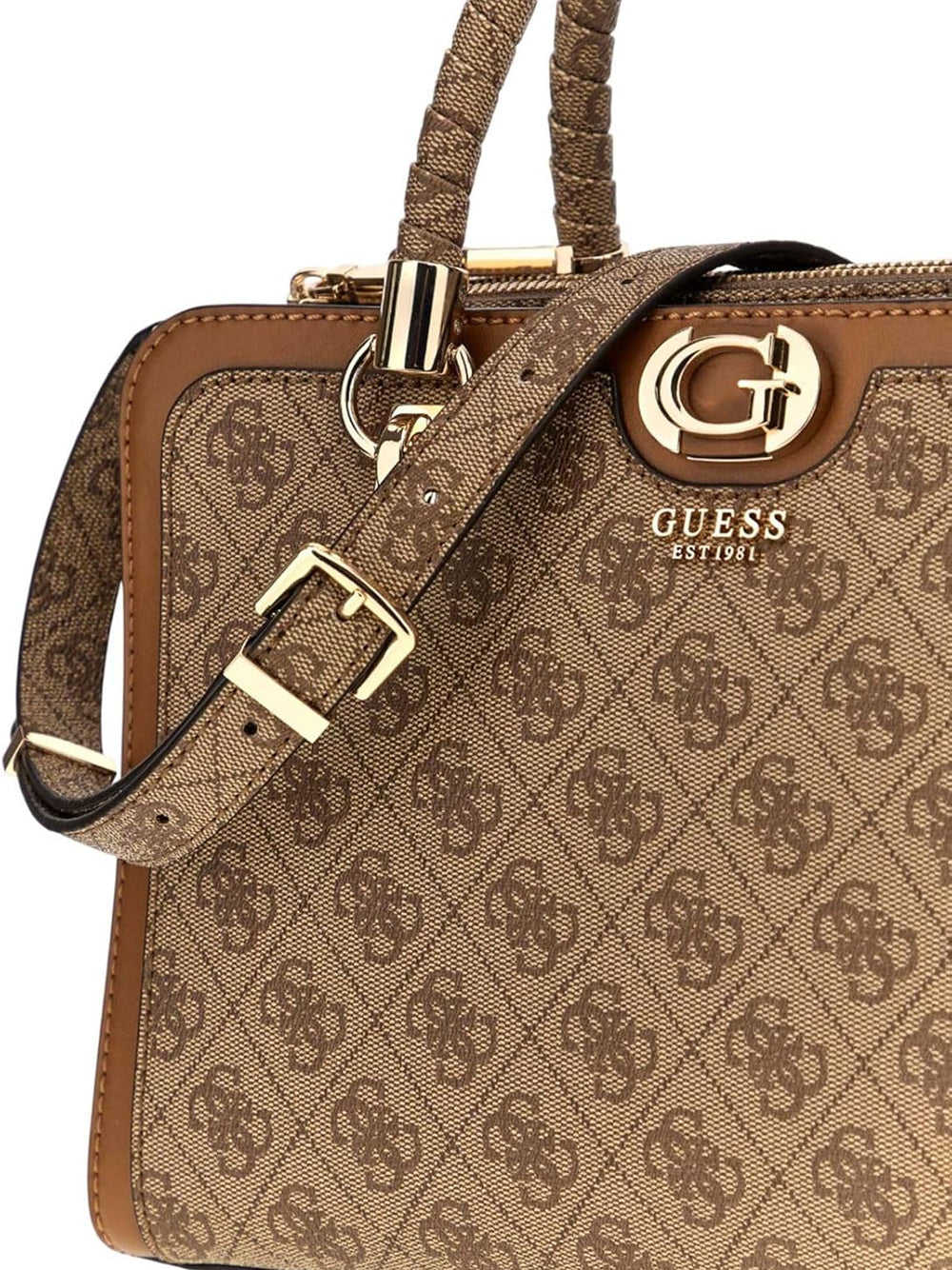 GUESS Borsa a Mano logato Donna - modello HWSG9540060 Beige