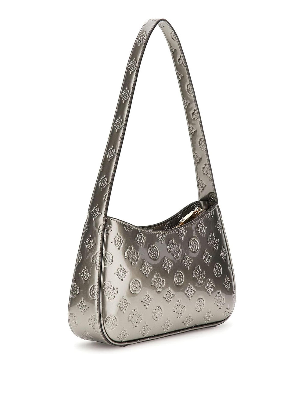 GUESS Borsa a Spalla logato Donna - Pewter Logo modello HWTV9496170 Grigio