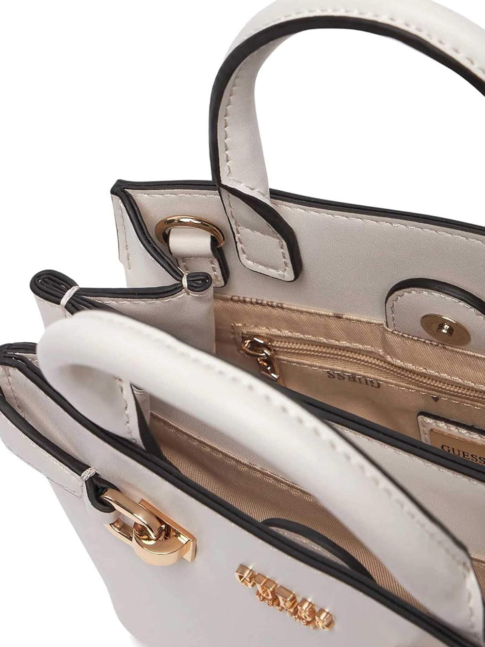 GUESS Borsa a Mano Donna - Bone modello HWVG9639760 Beige