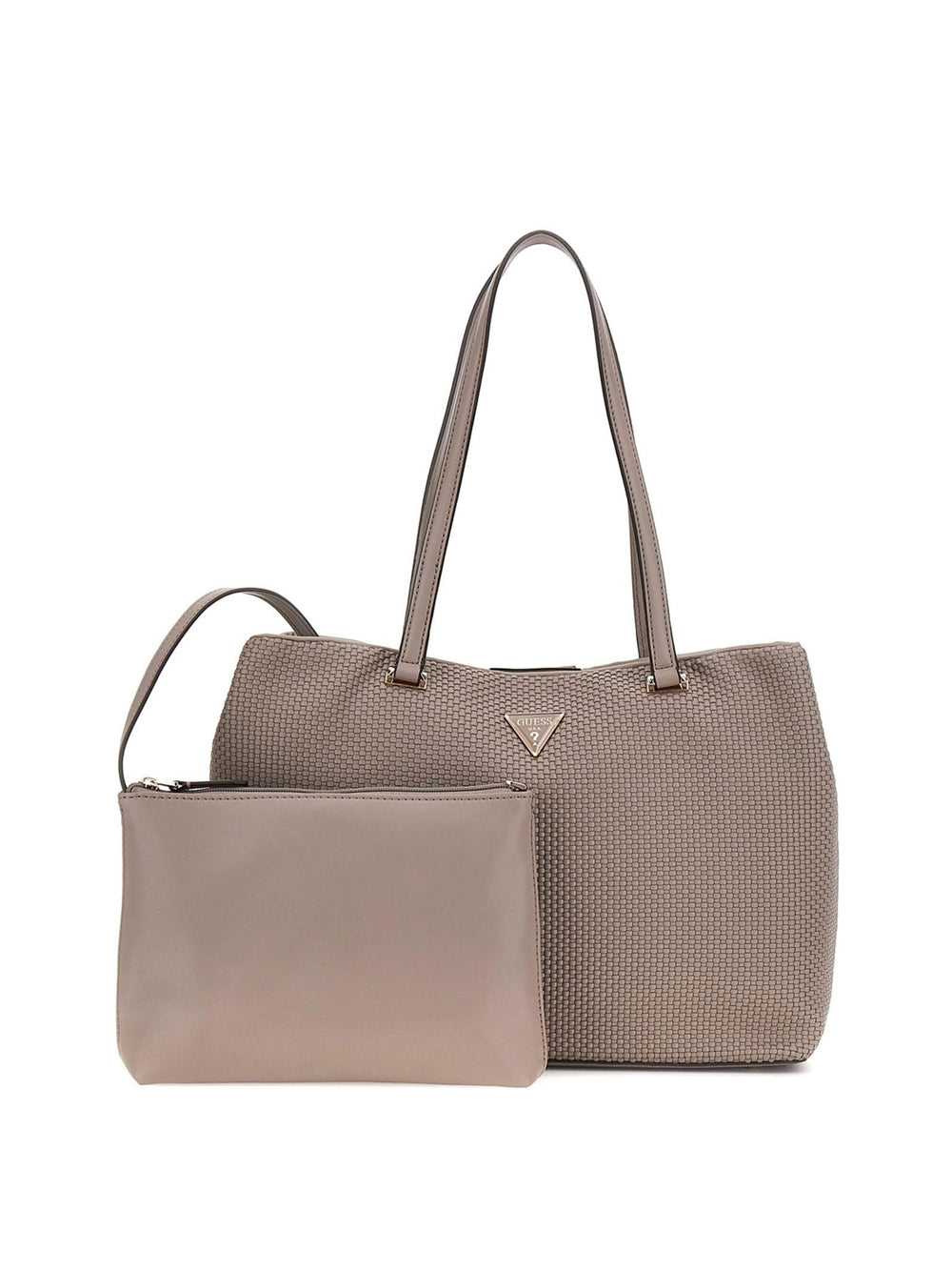 GUESS Borsa a Spalla Donna - Dark Taupe modello HWWG9638230 Beige