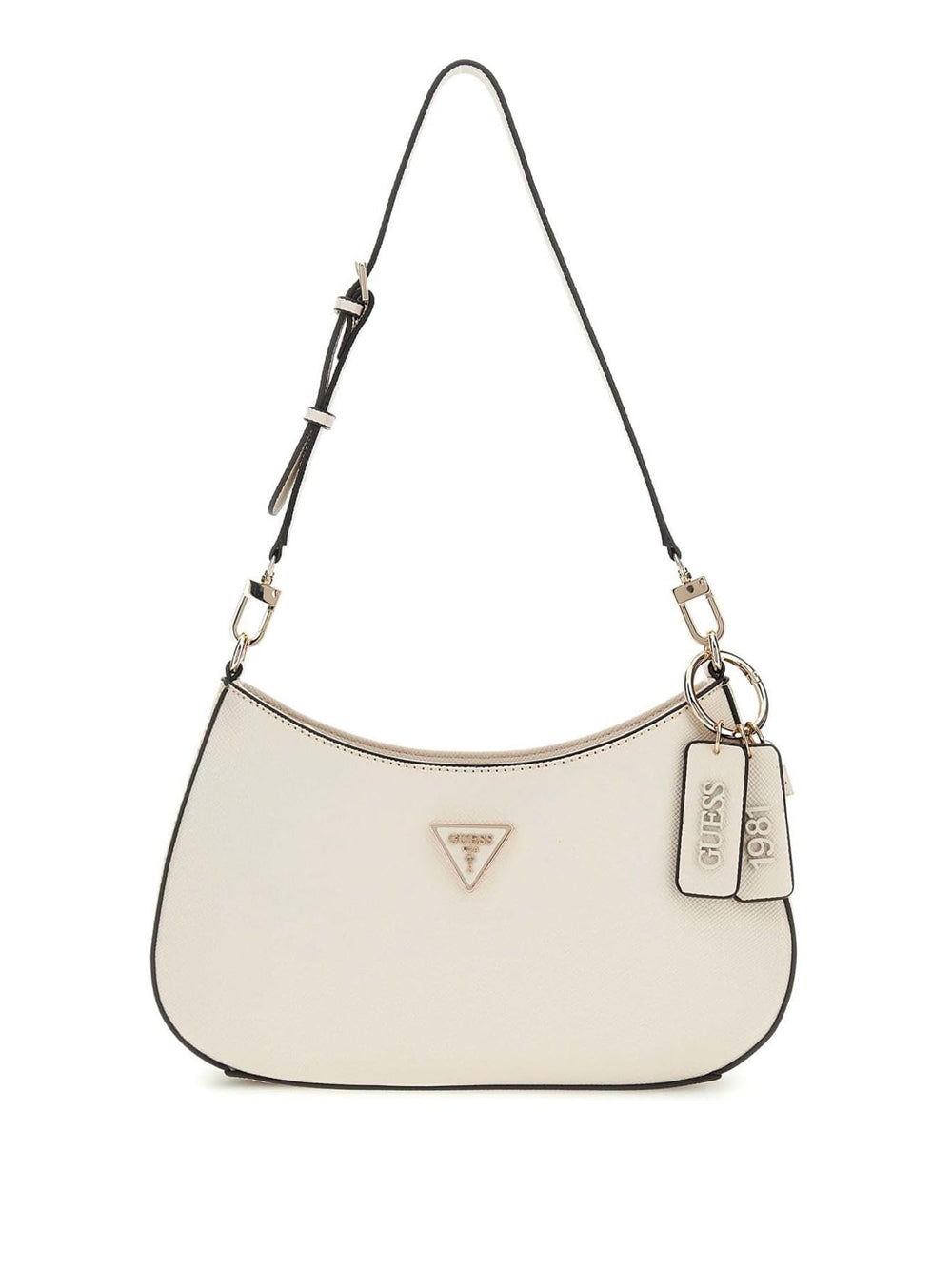 GUESS Borsa a Spalla Saffiano Donna - modello HWZG7879180 Beige
