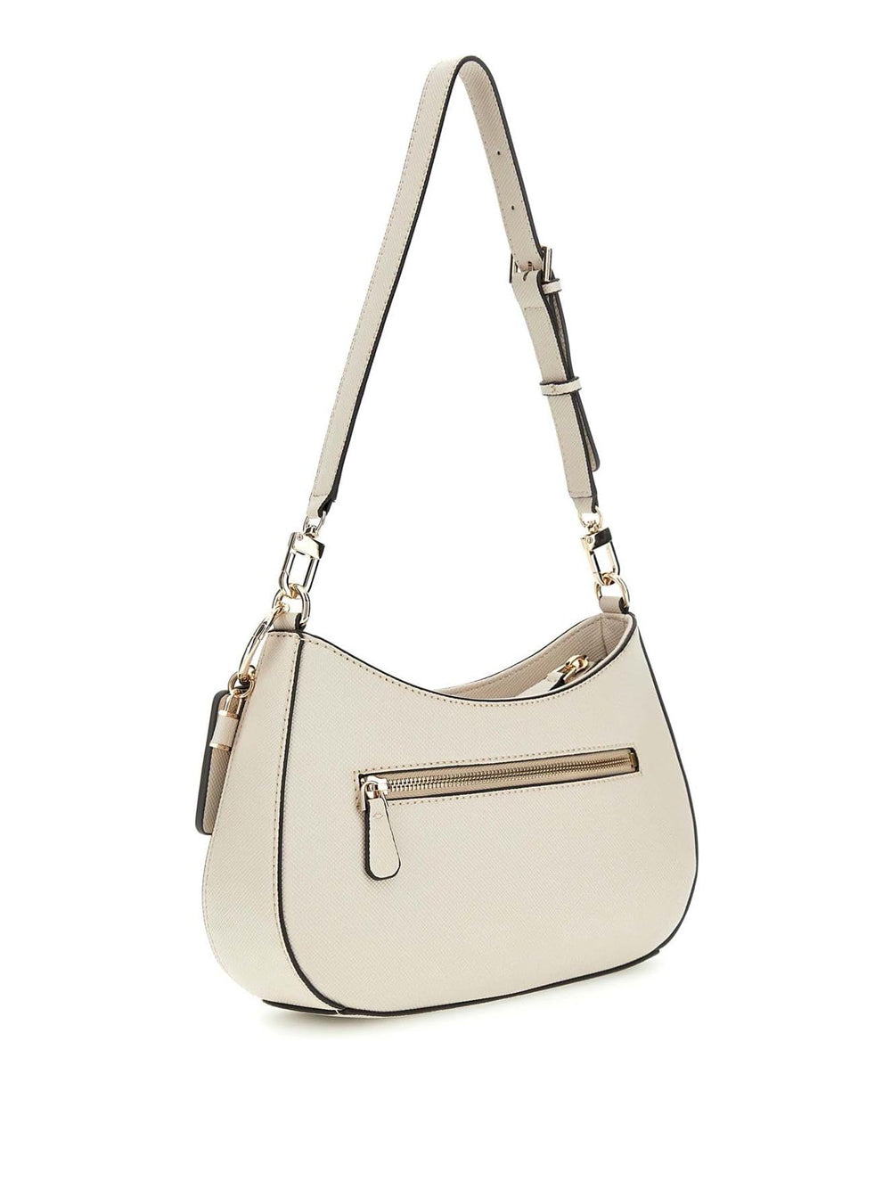 GUESS Borsa a Spalla Saffiano Donna - modello HWZG7879180 Beige