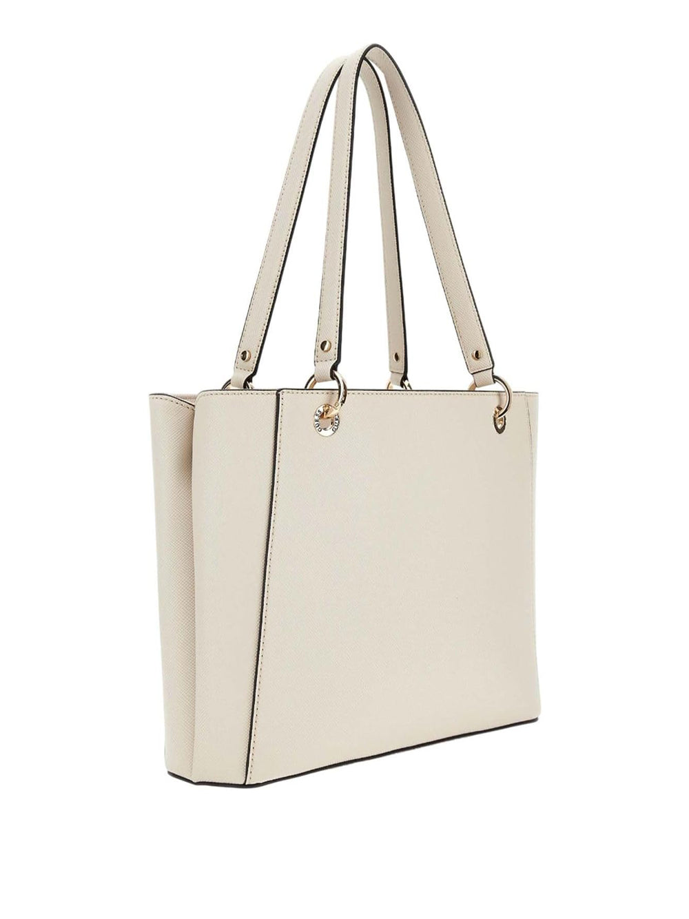 GUESS Borsa a Spalla Saffiano Donna - Bone modello HWZG7879250 Beige