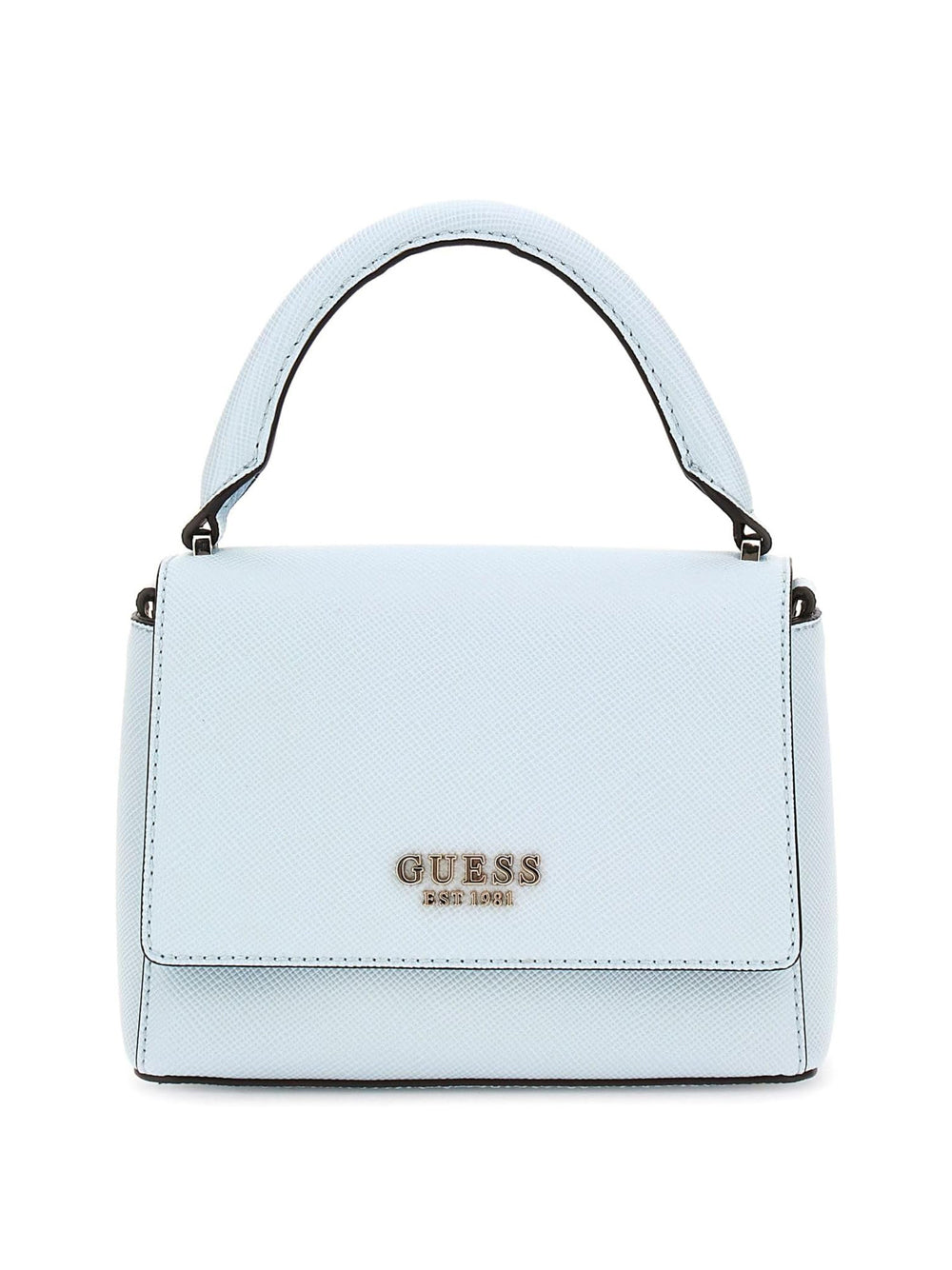 GUESS Borsa a Mano Saffiano Donna - Powder Blue modello HWZG9643200 Blu