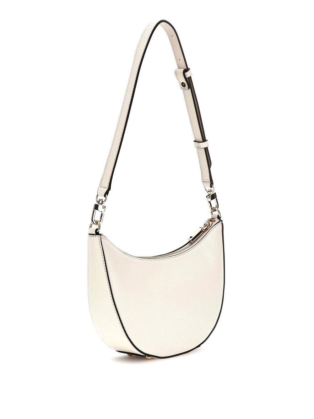 GUESS Borsa a Spalla Saffiano Donna - modello HWZG9643720 Bianco