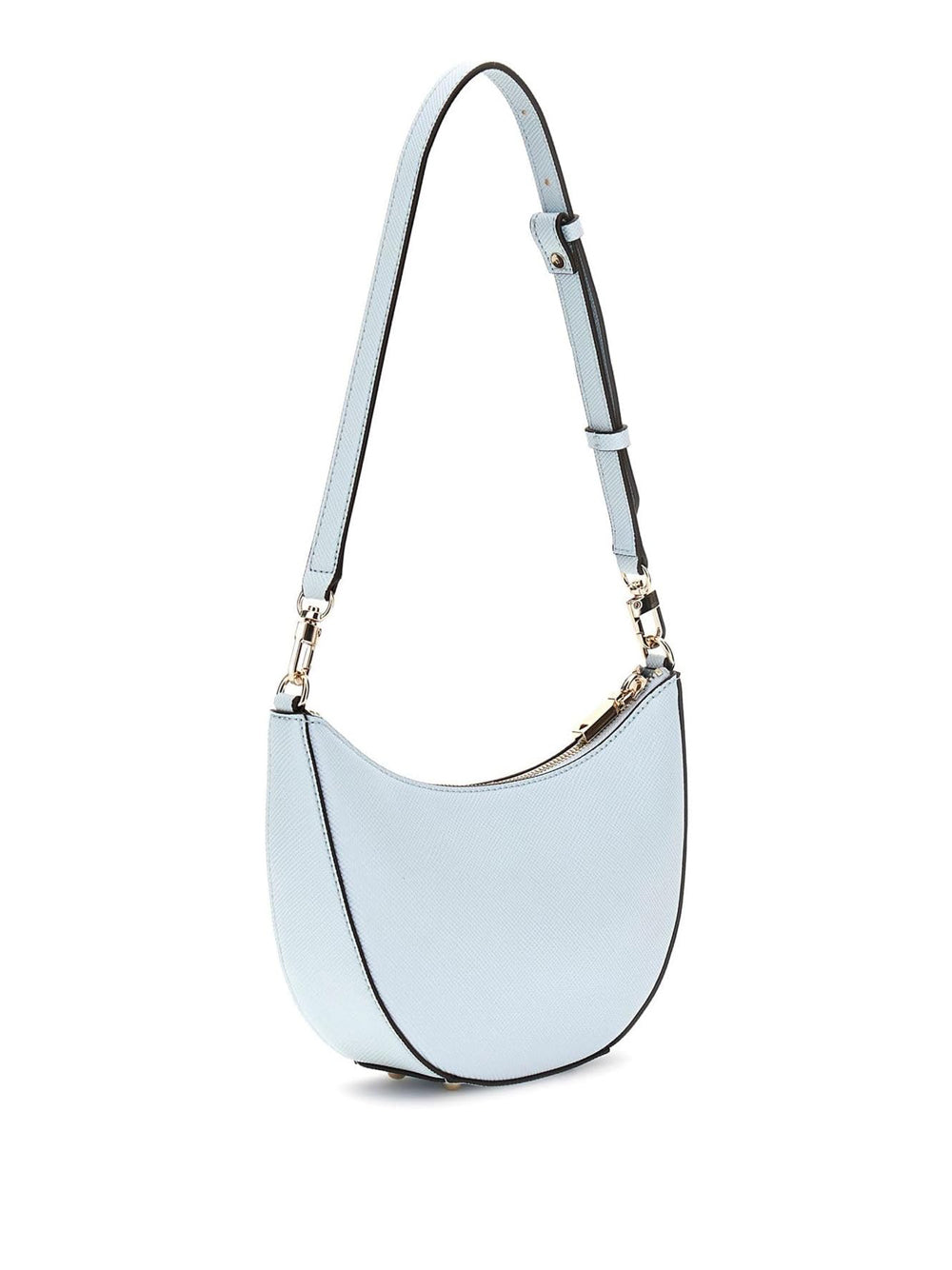 GUESS Borsa a Spalla Saffiano Donna - Powder Blue modello HWZG9643720 Blu