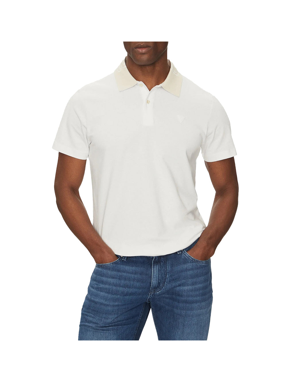 GUESS Polo Uomo - modello M5GP66J1314 Bianco