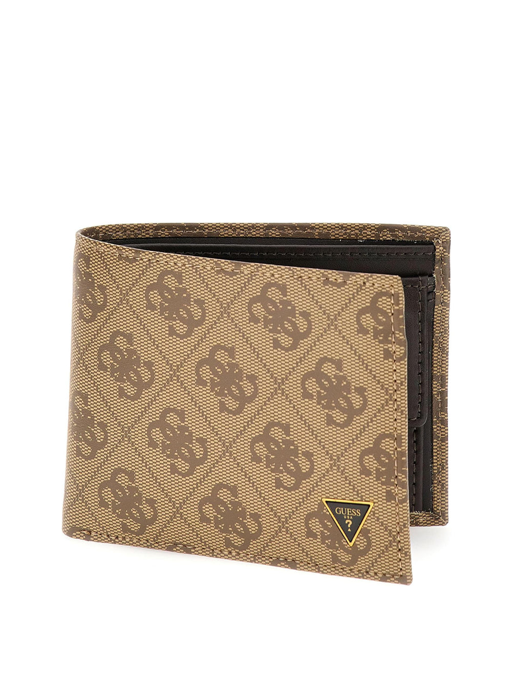 GUESS Portafoglio logato Uomo - modello SMVELELEA20 Beige