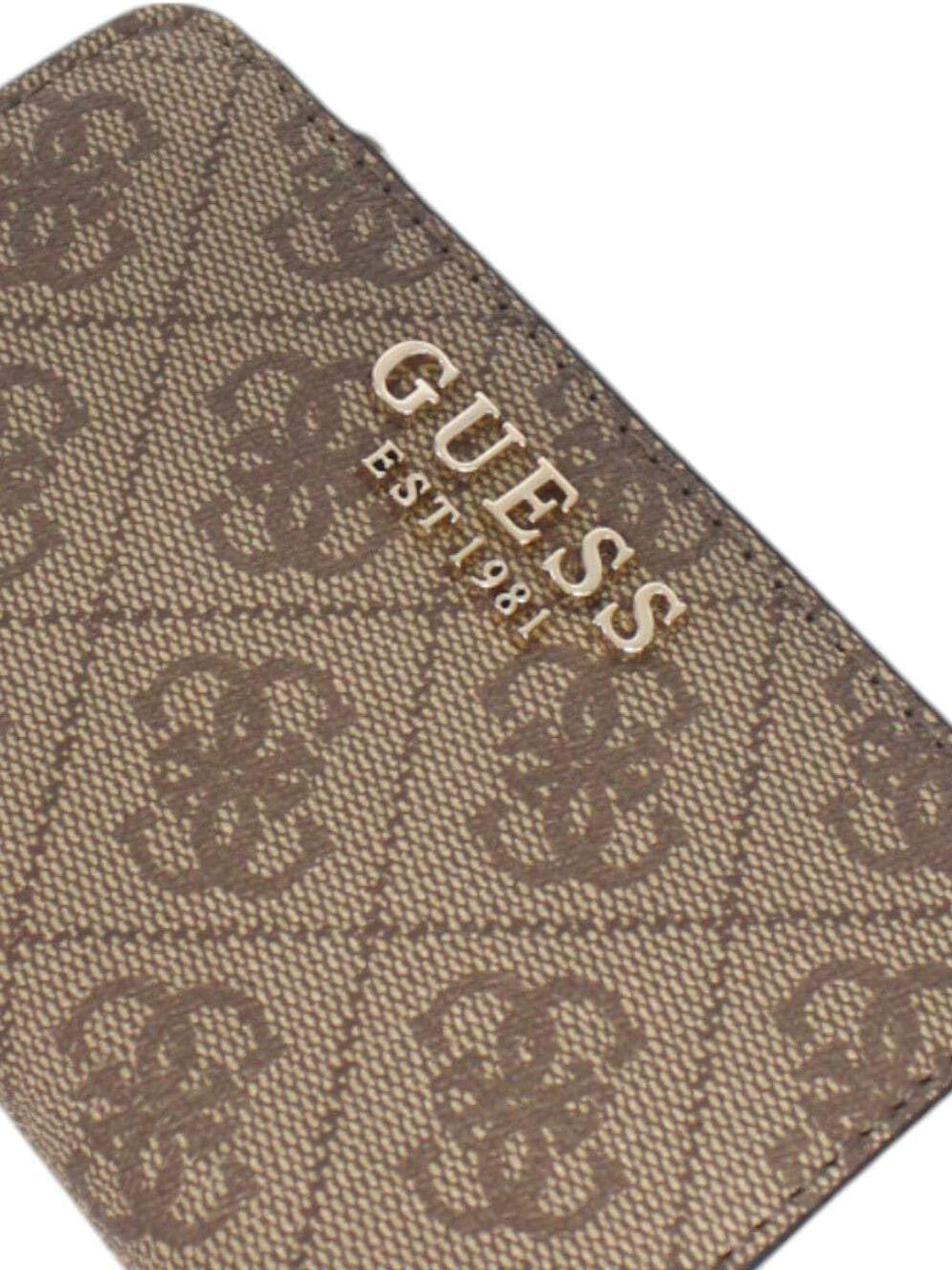 GUESS Portafoglio logato Donna - modello SWSG8500156 Beige