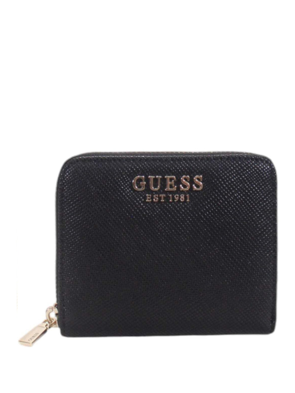 GUESS Portacarte Saffiano Donna - modello SWZG8500137 Nero