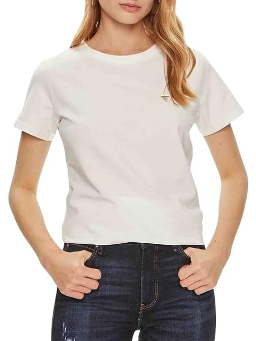 GUESS T-shirt Donna - modello V4YI09J1314 Beige