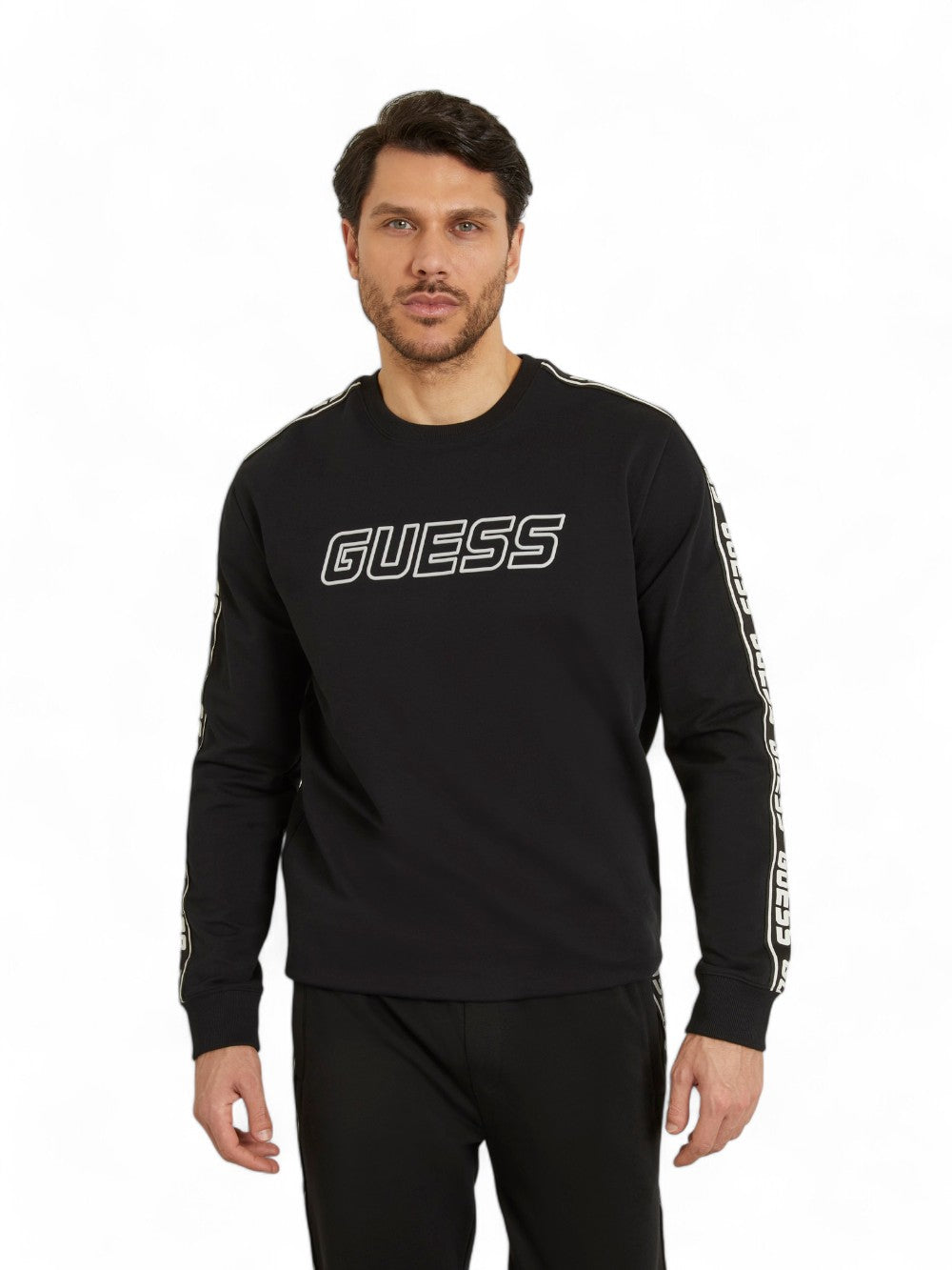 GUESS Felpa Uomo - modello Z4GQ24K6ZS1 Nero
