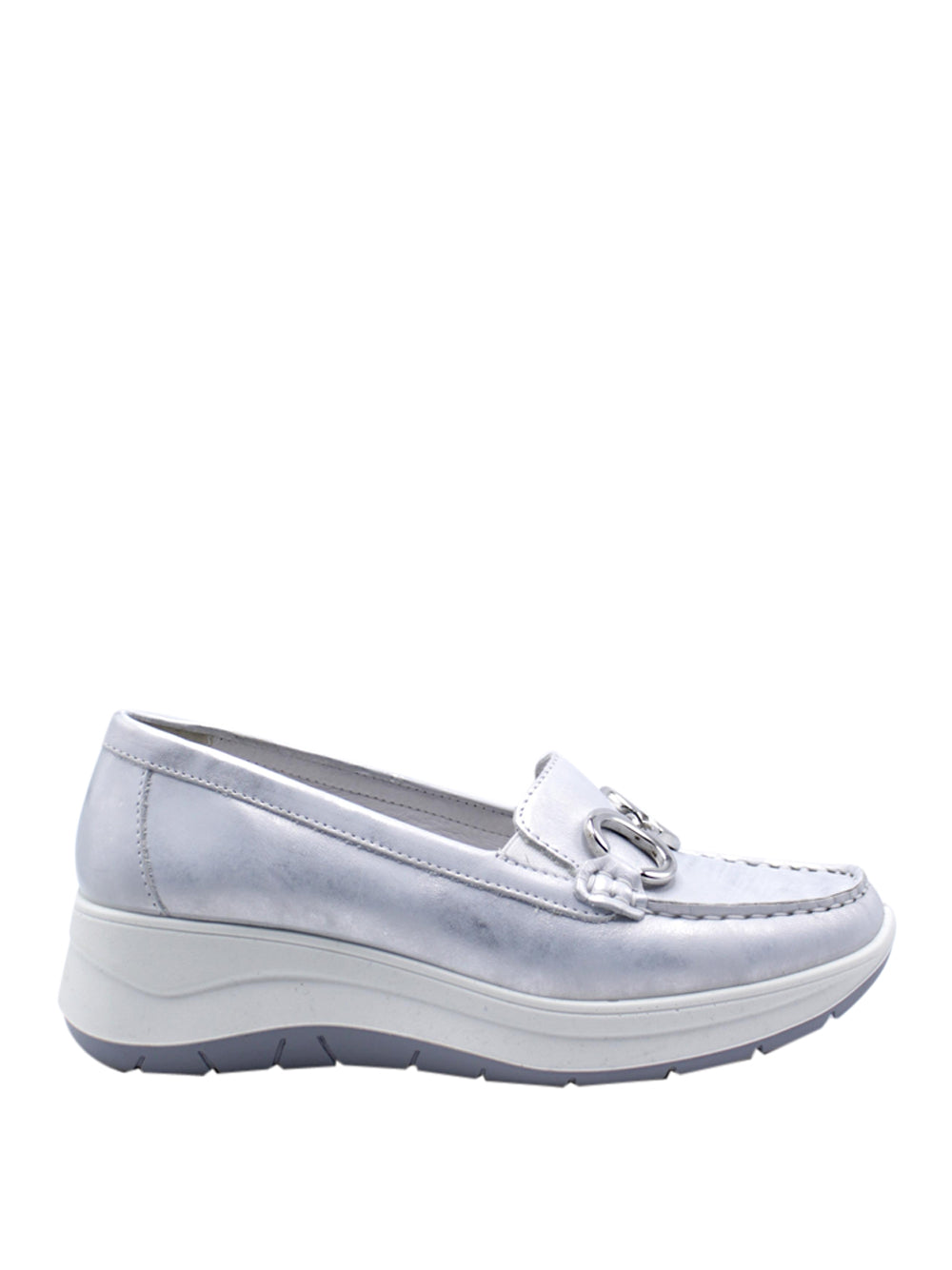 IGI&CO Mocassini con zeppa Donna - modello 7652155 Argento