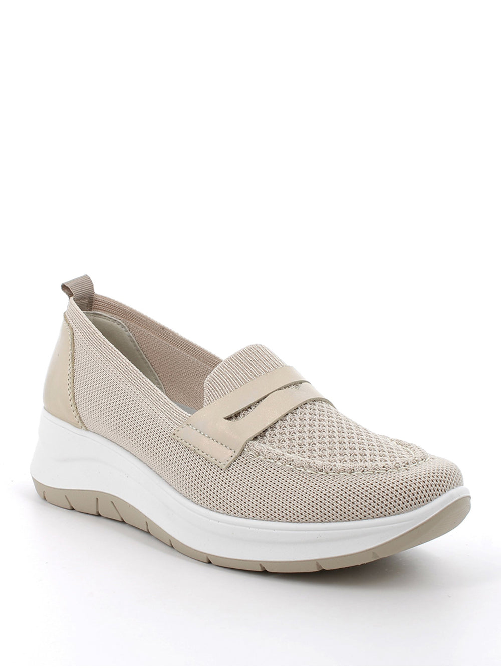 IGI&CO Mocassini con zeppa Donna - Crema modello 7652522 Beige