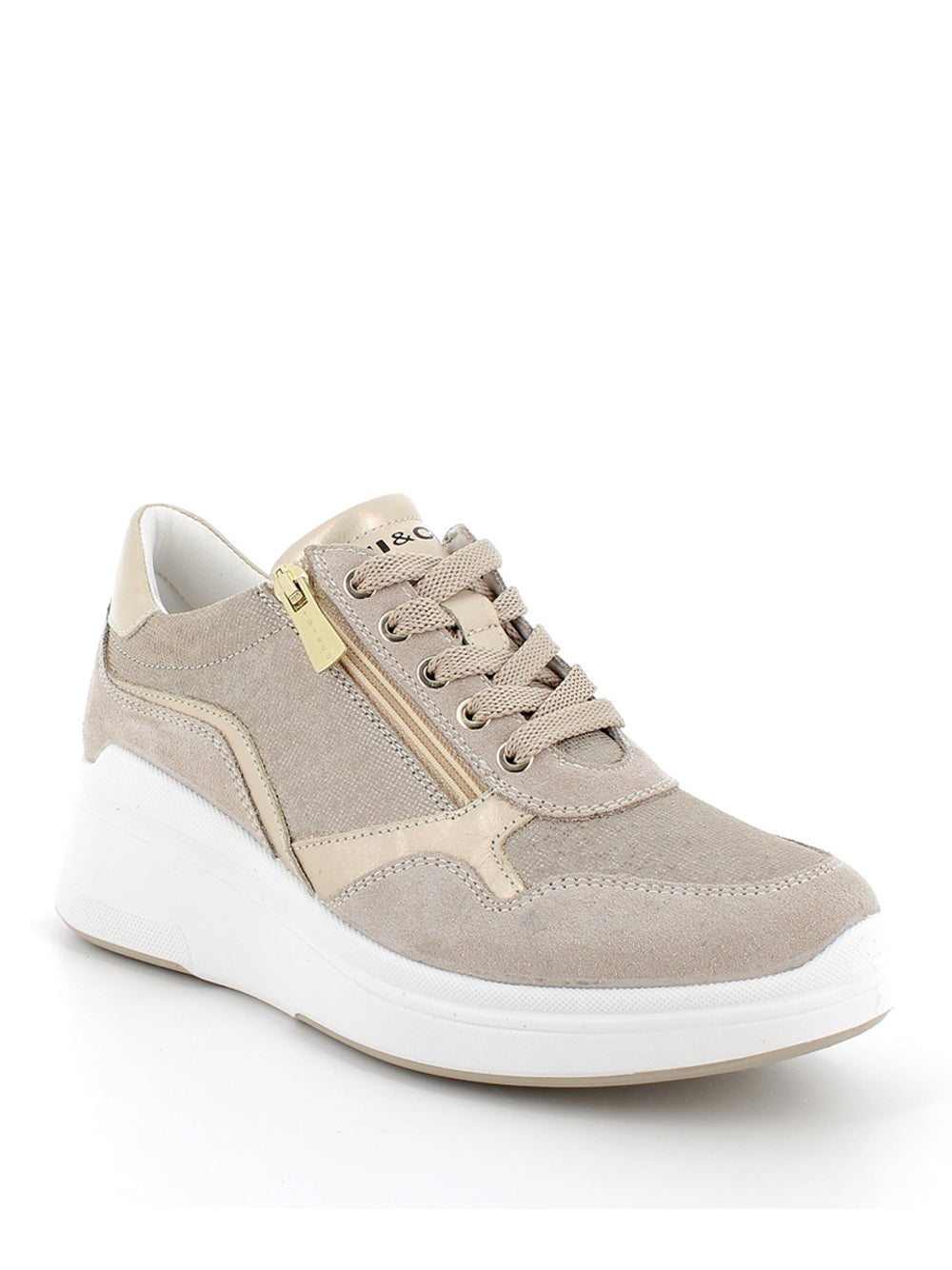 IGI&CO Sneakers con zeppa Donna - Visone modello 7653200 Beige