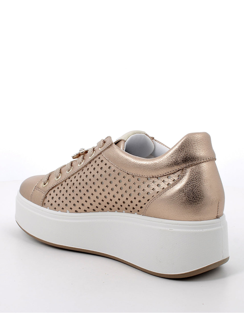 IGI&CO Sneakers con zeppa Donna - modello 7657200 Beige