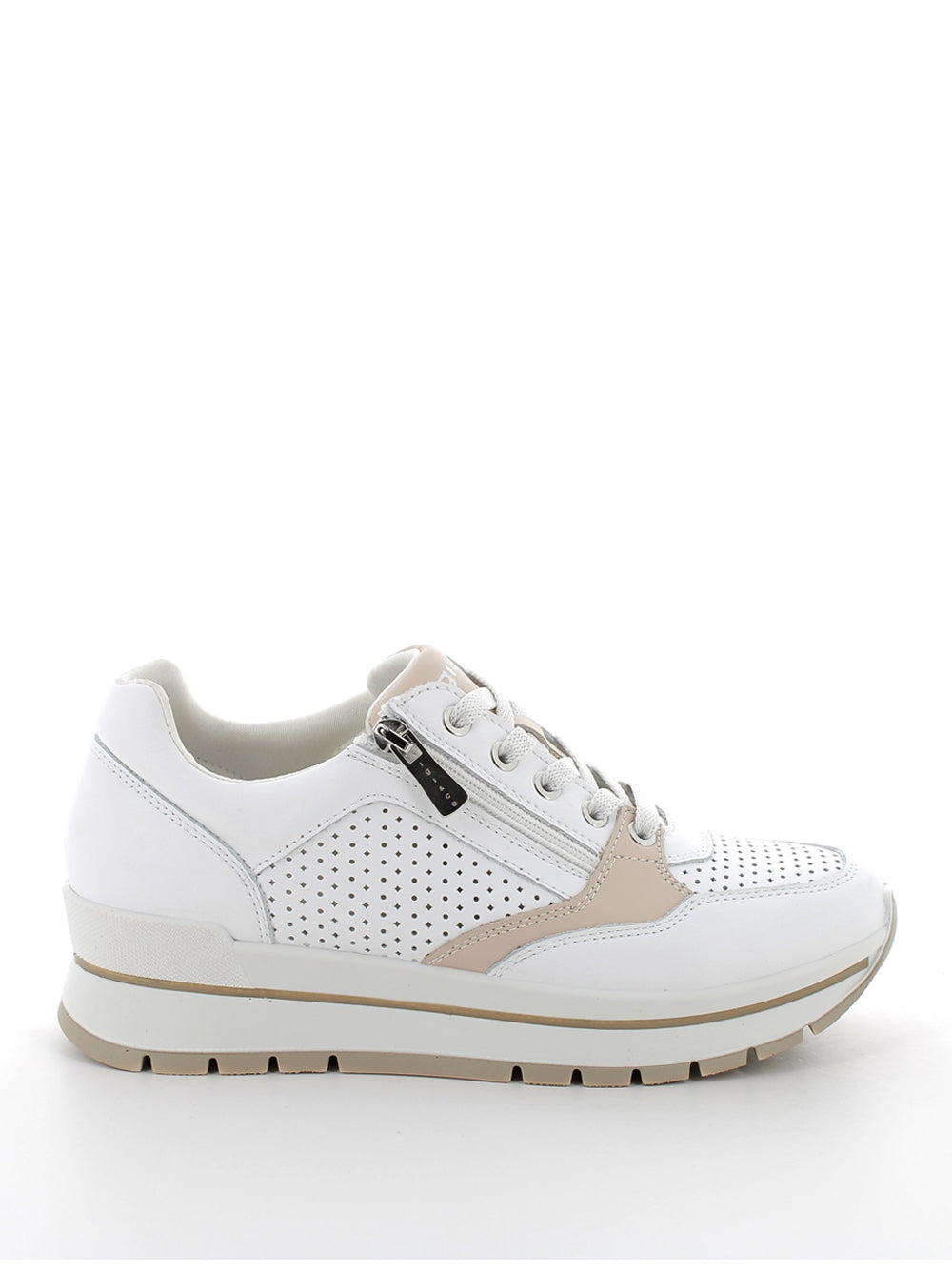 IGI&CO Sneakers con zip Donna - modello 7660700 Bianco