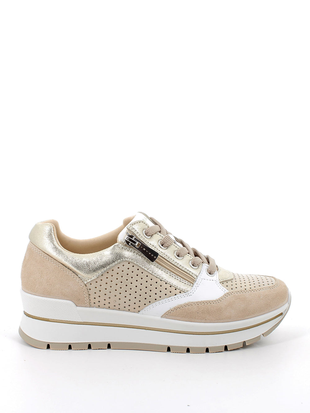 IGI&CO Sneakers con zip Donna - modello 7660733 Avorio