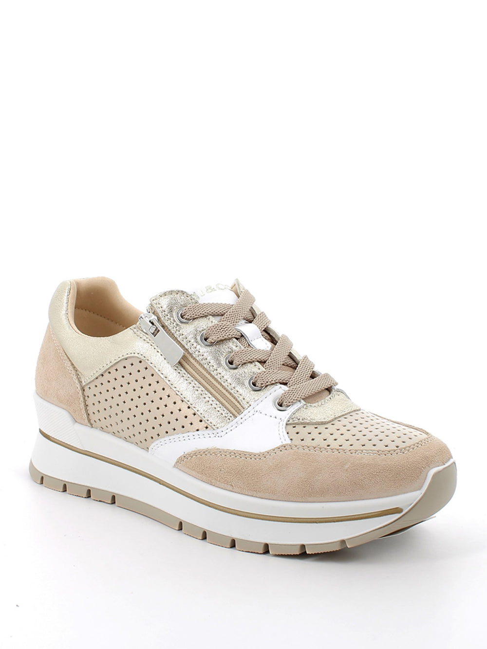 IGI&CO Sneakers con zip Donna - modello 7660733 Avorio