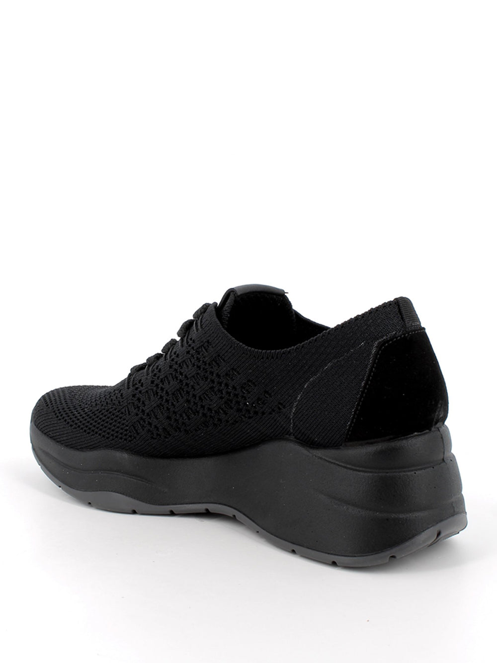 IGI&CO Sneakers con zeppa Donna - modello 7662600 Nero