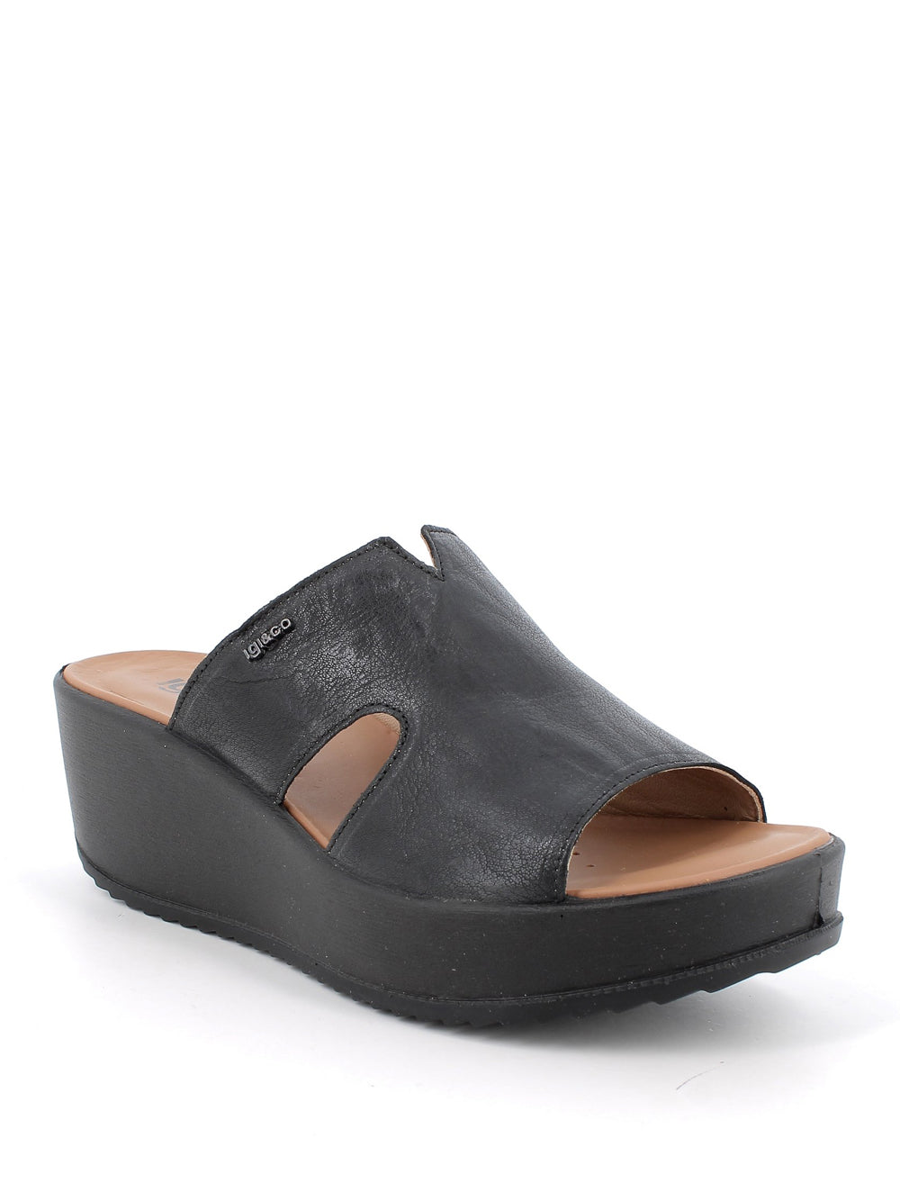 IGI&CO Sandali con zeppa Donna - modello 7665900 Nero