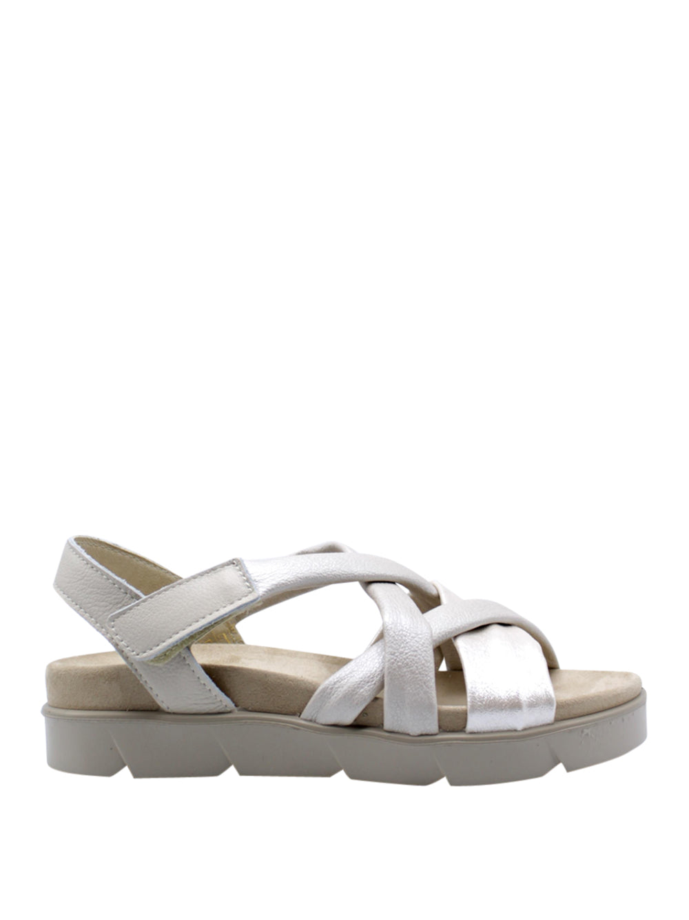 IGI&CO Sandali Donna - Platino/Panna modello 7668922 Multicolore