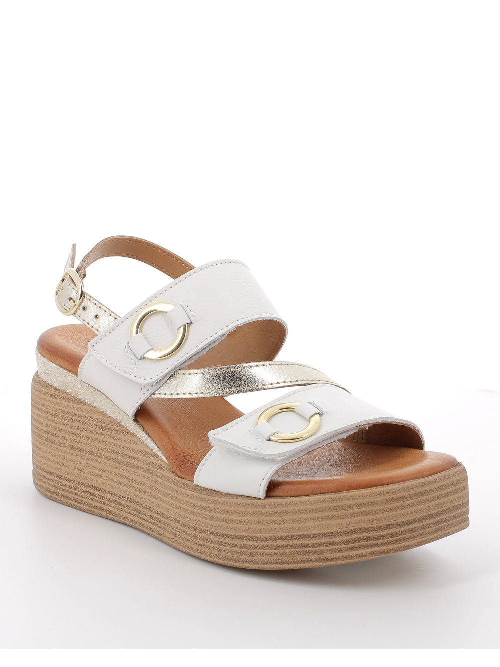 IGI&CO Sandali con zeppa Donna - /Platino modello 7689411 Bianco