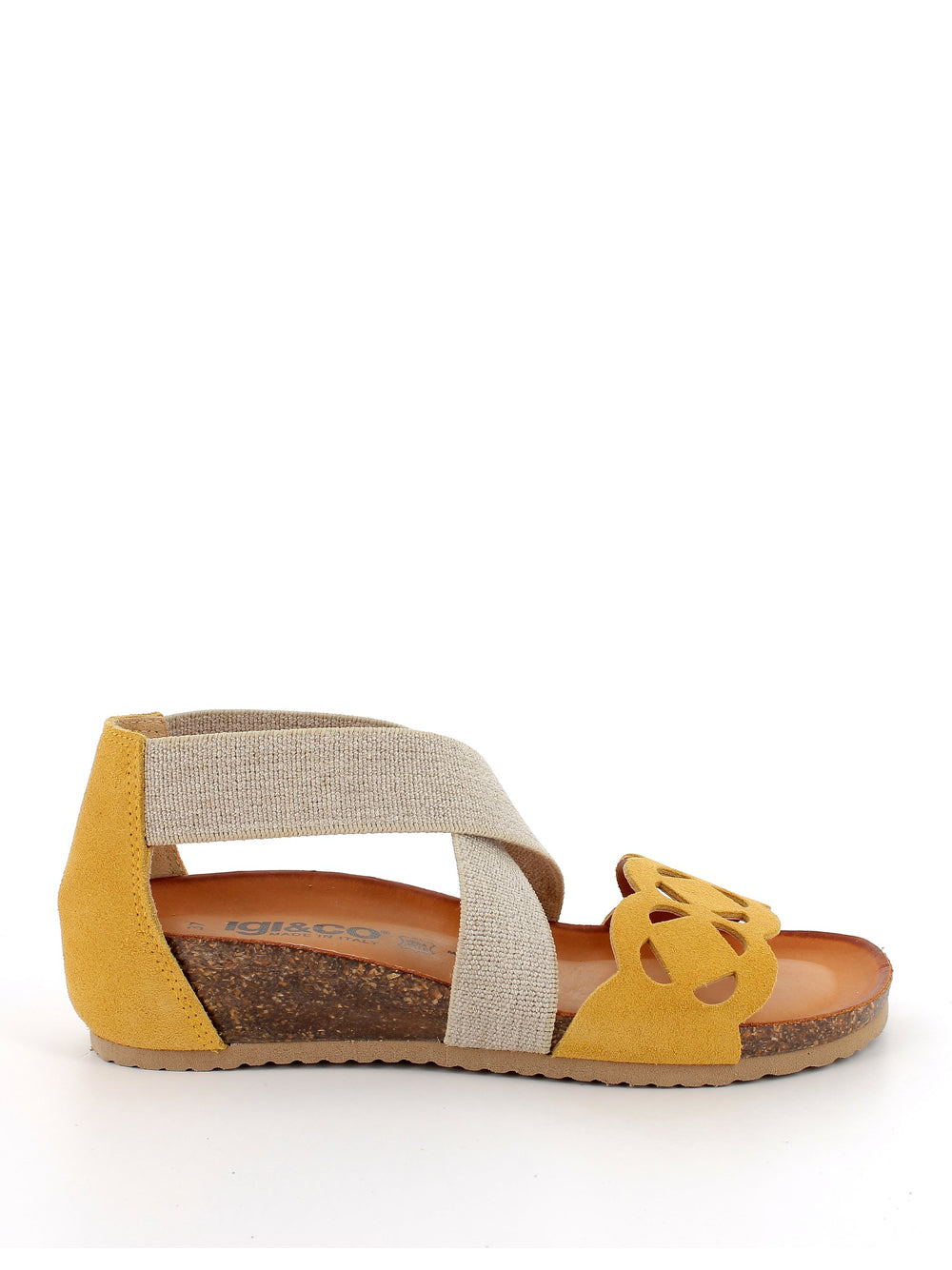 IGI&CO Sandali con zeppa Donna - Ocra modello 7698044 Giallo