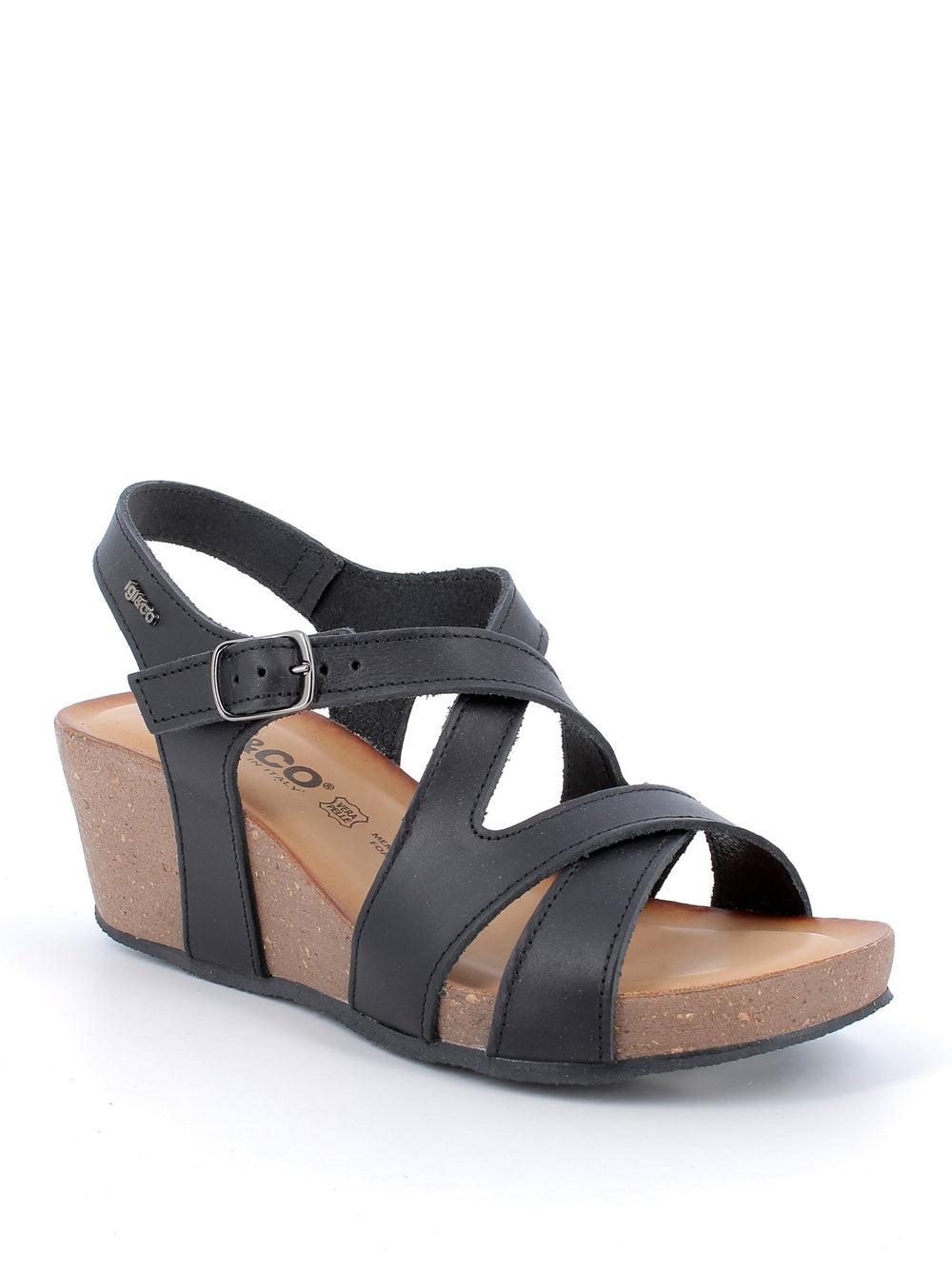 IGI&CO Sandali con zeppa Donna - modello 7699400 Nero
