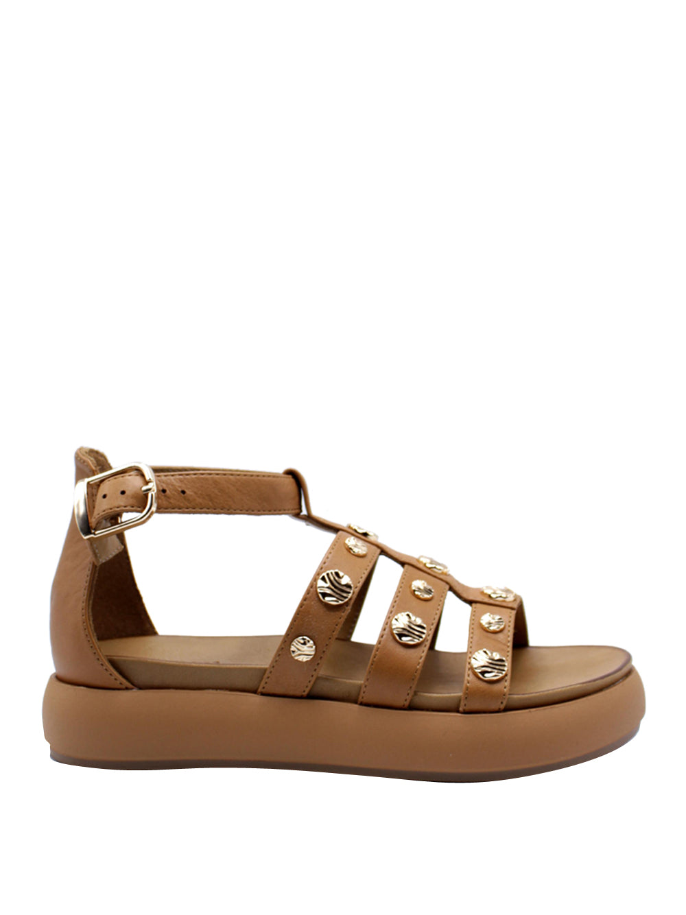 INUOVO Sandali Donna - Cuoio modello A96039 Marrone