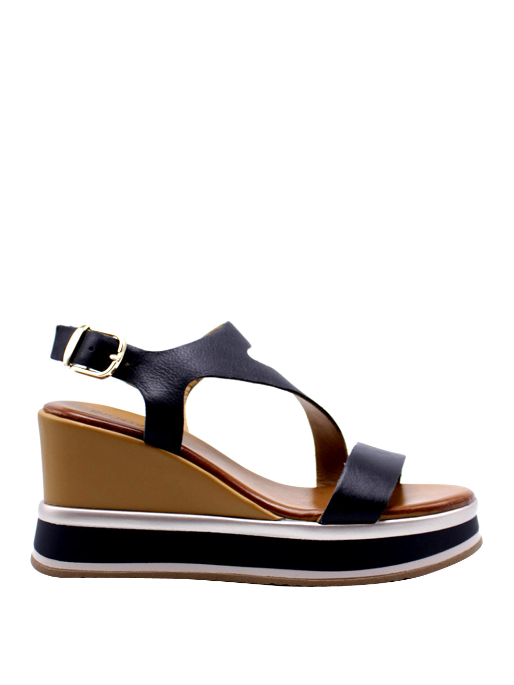 INUOVO Sandali Donna - modello B37005 Nero
