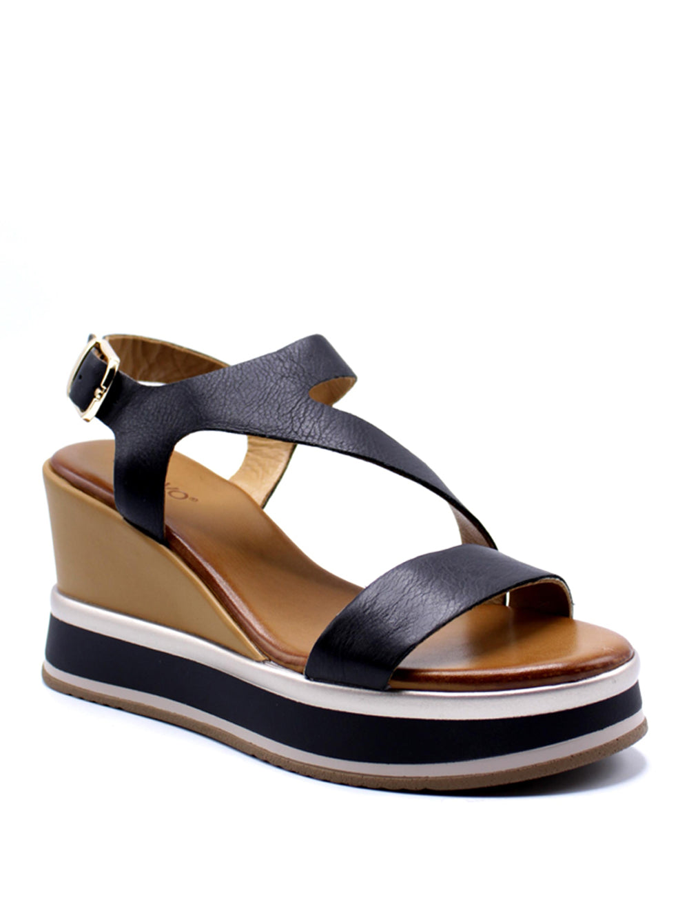 INUOVO Sandali Donna - modello B37005 Nero