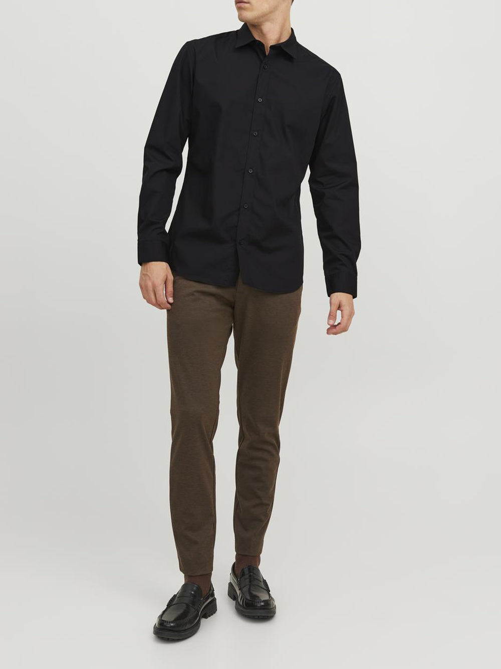 Jack e Jones JACK&JONES Camicia Uomo - modello 12187222 Nero