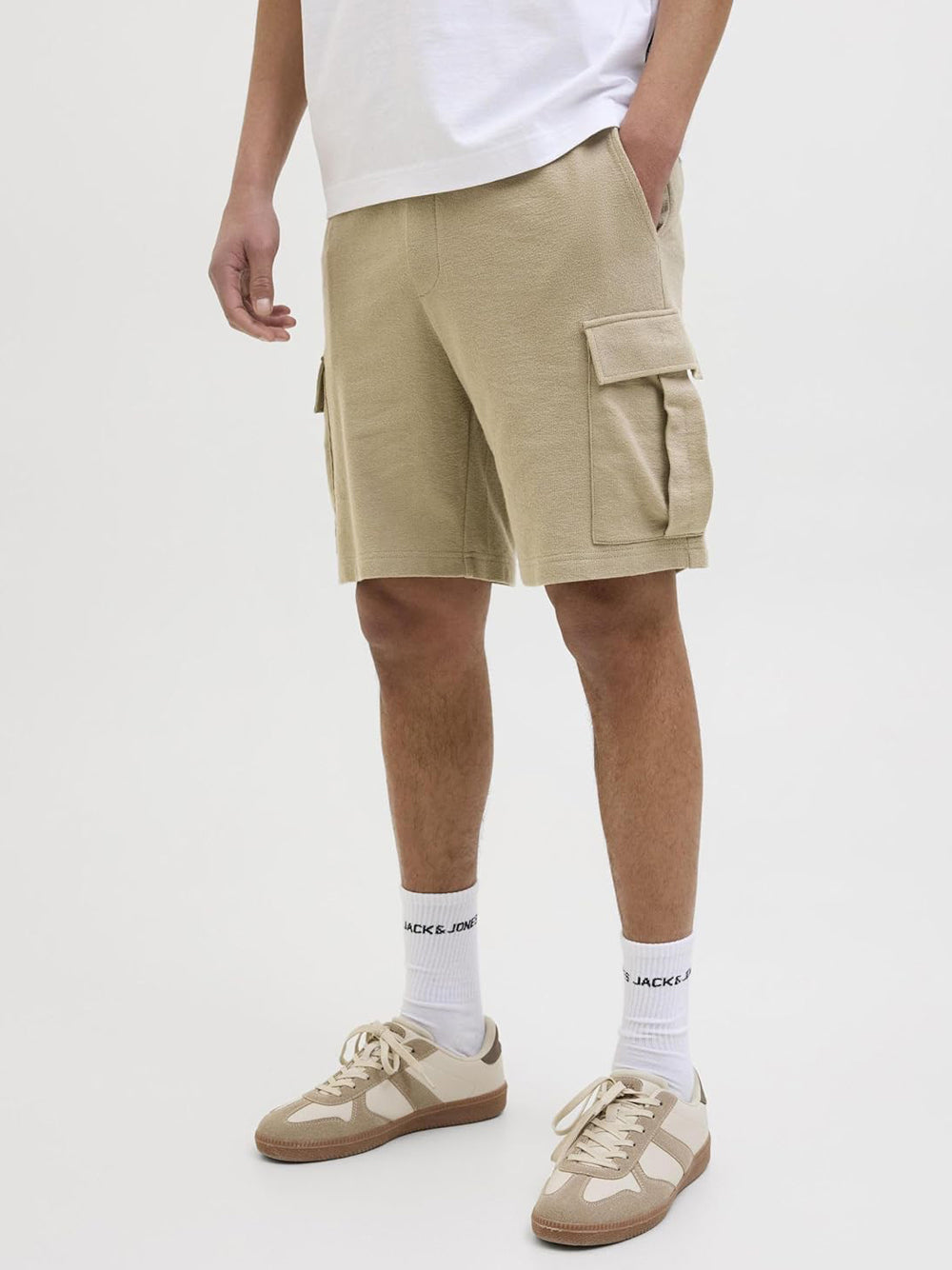 Jack e Jones JACK&JONES Shorts Cargo Uomo - modello 12268777 Beige