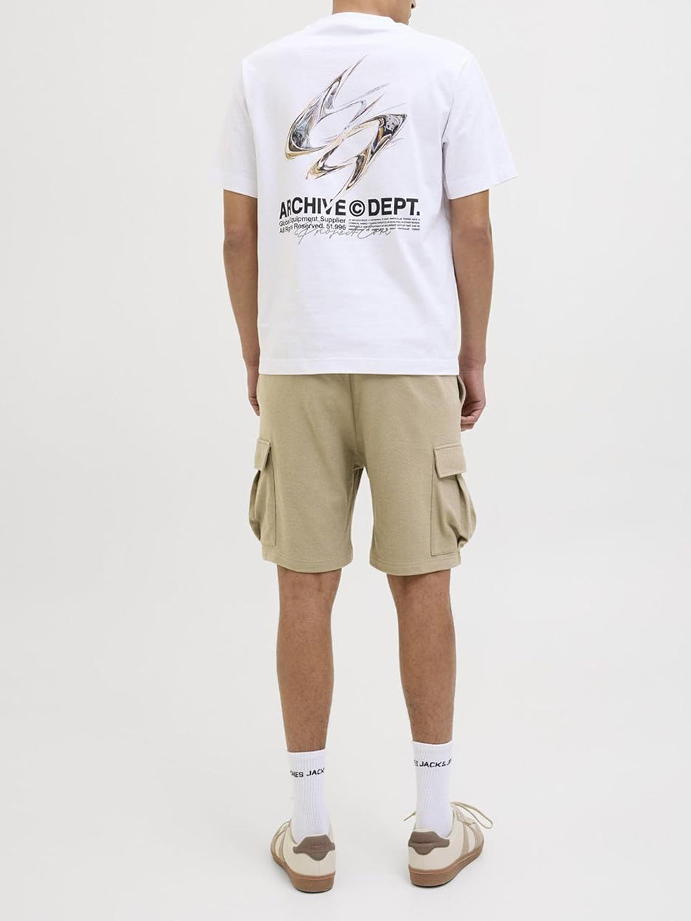 Jack e Jones JACK&JONES Shorts Cargo Uomo - modello 12268777 Beige