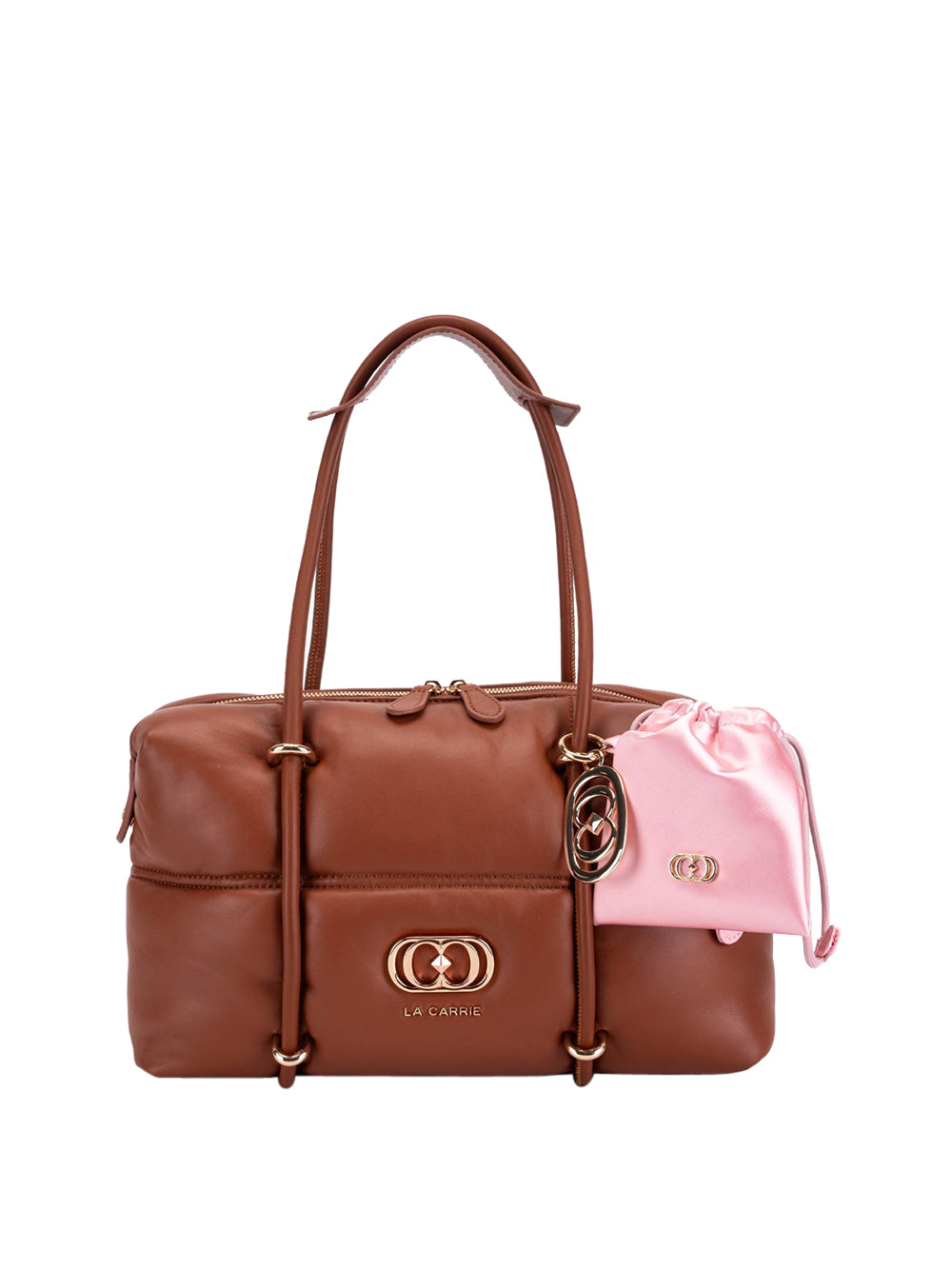 LA CARRIE Borsa a Tracolla Donna - Cuoio modello 151PTB70LEA Marrone