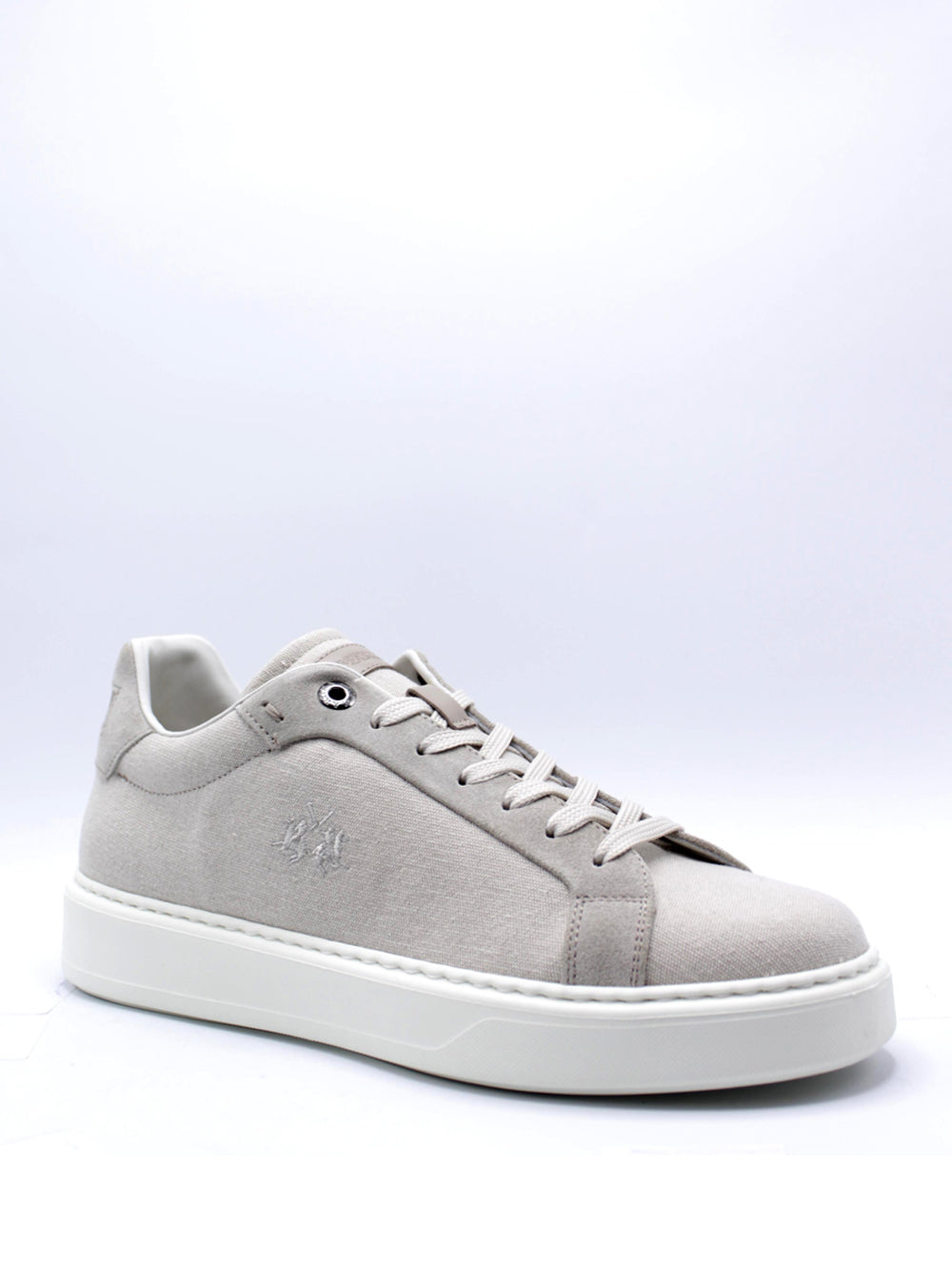 LA MARTINA Sneakers plantare estraibile Uomo - modello LFM251002 Beige