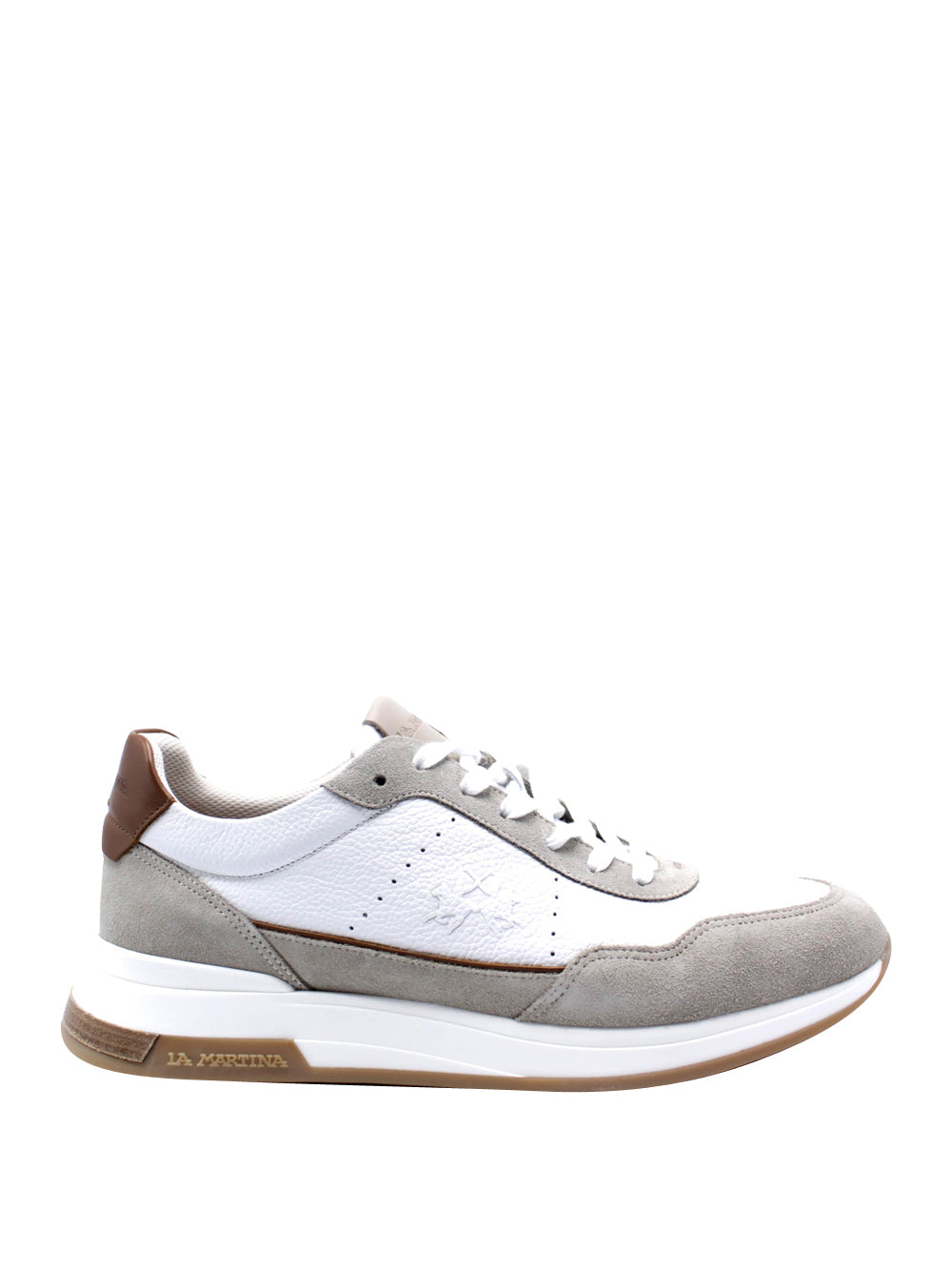 LA MARTINA Sneakers plantare estraibile Uomo - modello LFM251030 Beige