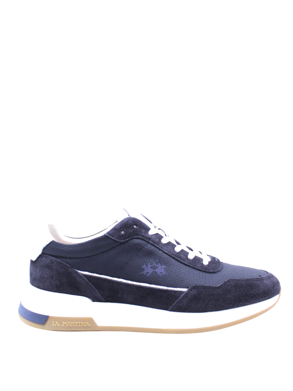 LA MARTINA Sneakers plantare estraibile Uomo - modello LFM251031 Blu