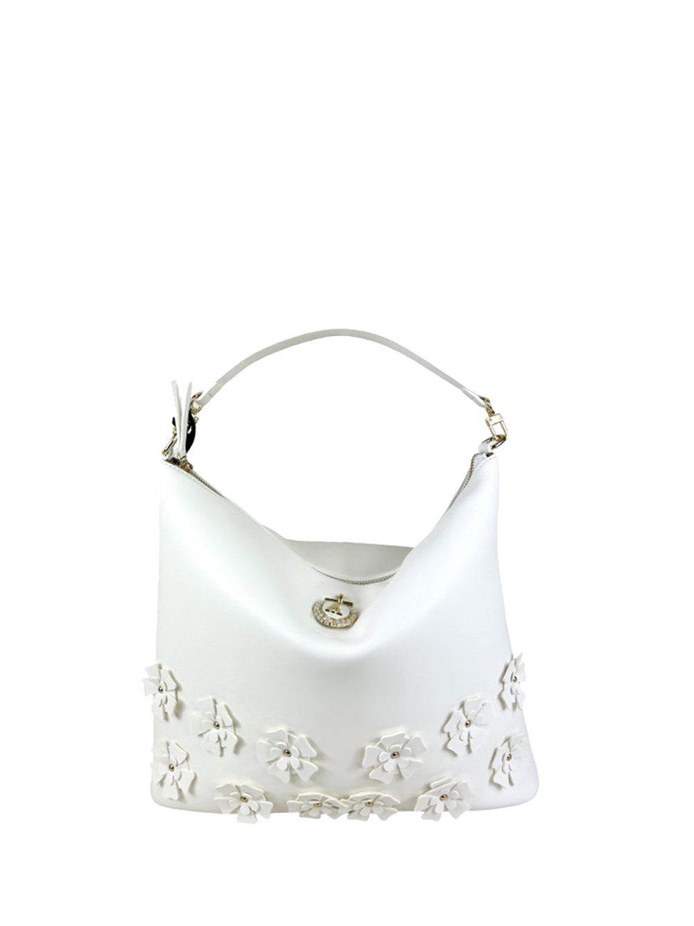 L'ATELIER DU SAC Borsa a Spalla Donna - modello 17141-TUI-S5B-A Bianco